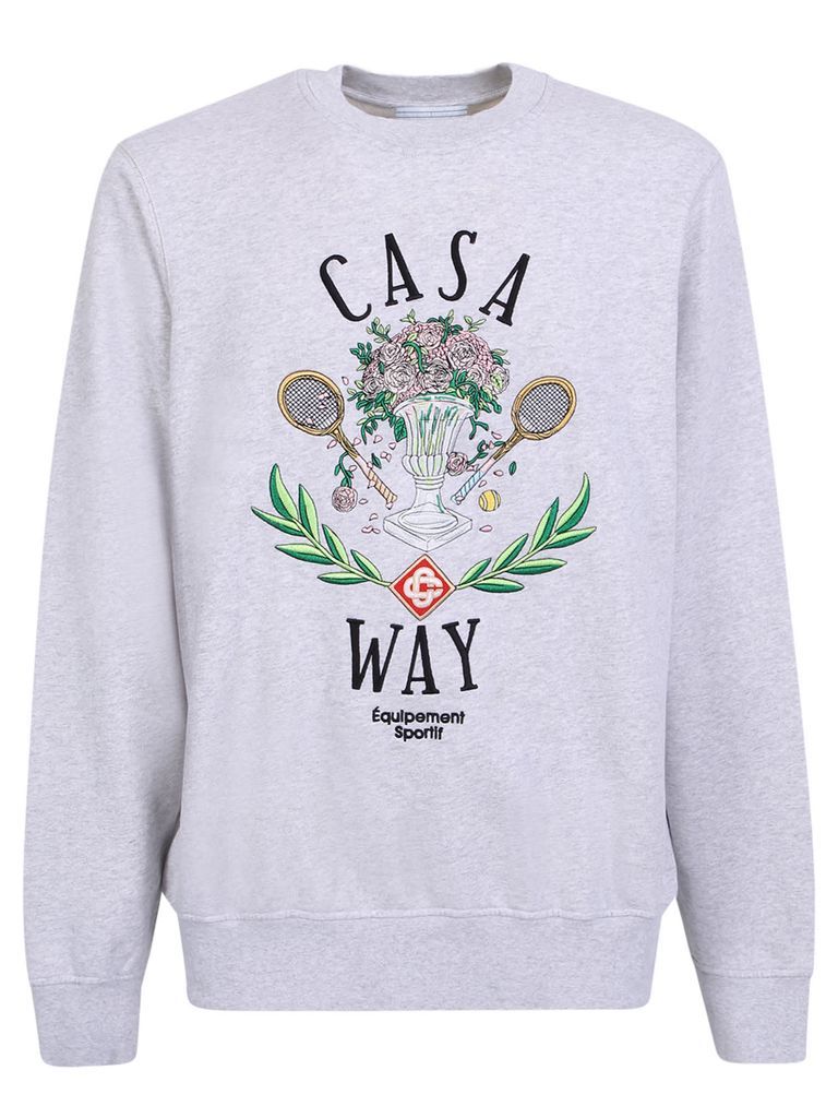 Grey Casa Way Hoodie