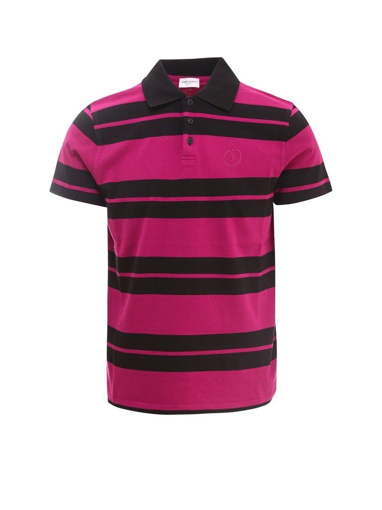 Monogram Striped Polo Shirt