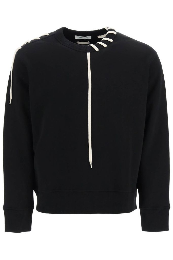Sweatshirt With Laces