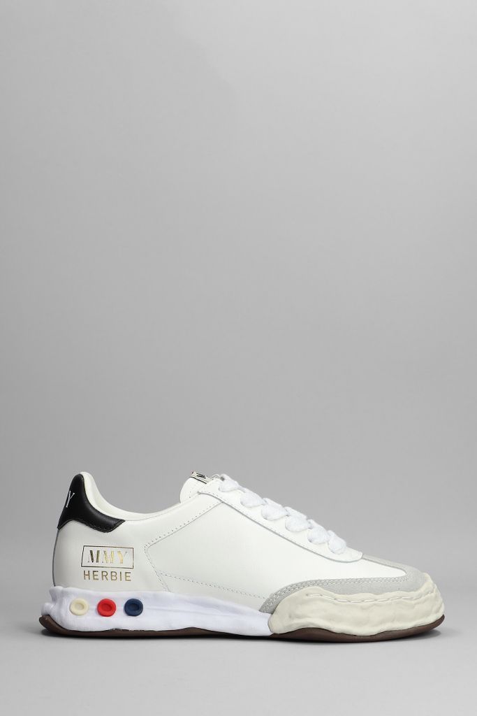 Herbie Sneakers In White Leather