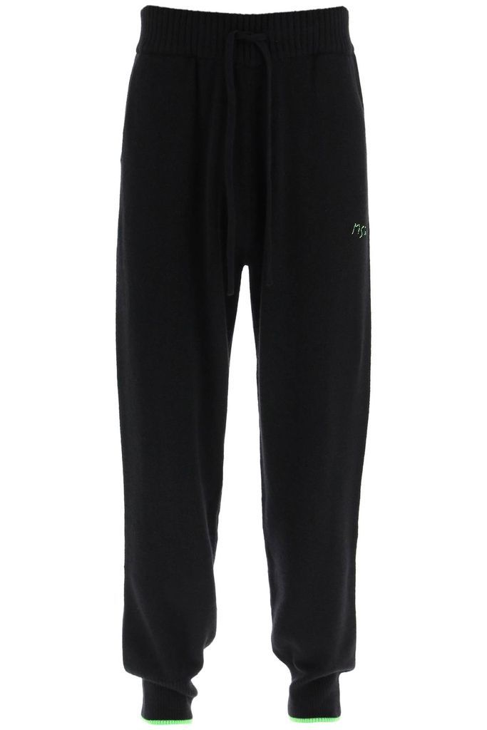 Wool And Cashmere Jogger Pants