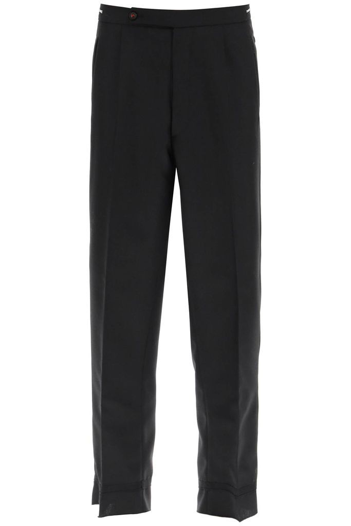 English Mohair Tailored Trousers