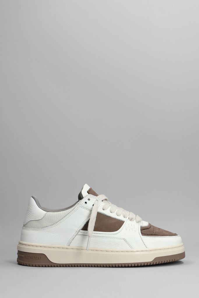 Apex Sneakers In White Leather