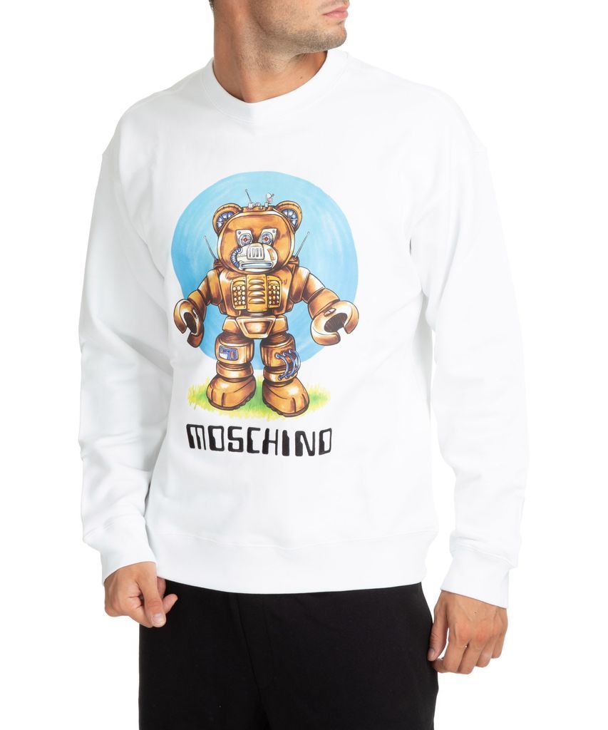 Bear Robot Cotton Sweatshirt