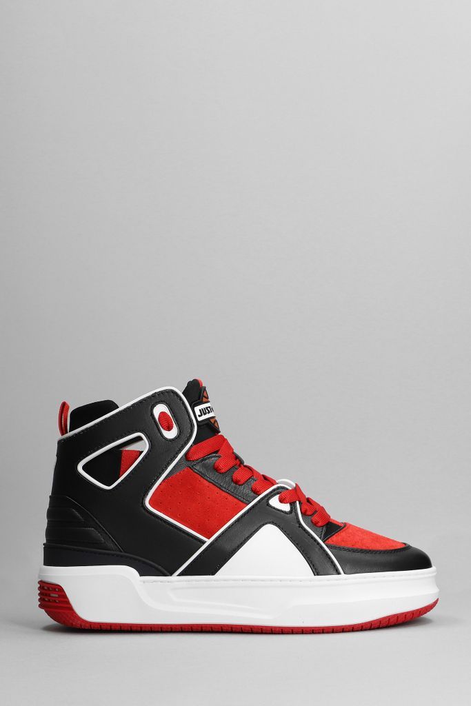 Basketball Jd1 Sneakers In Black Leather