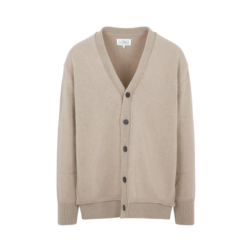 Buttoned Knitted Cardigan