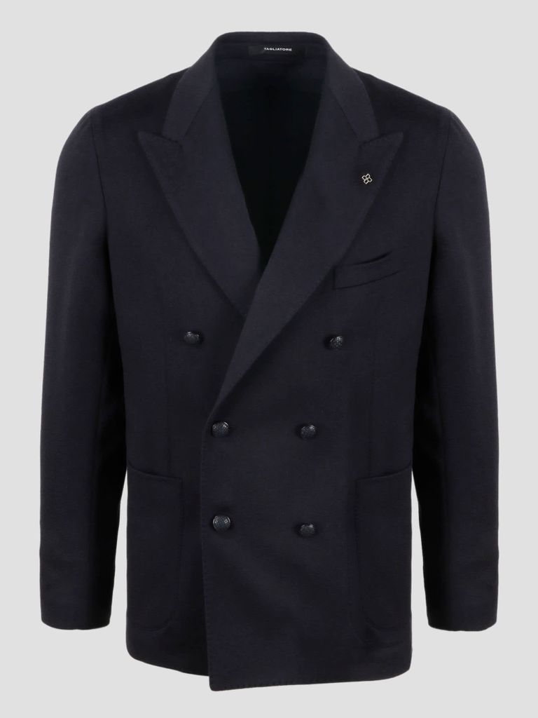 Cashmere Double Breasted Blazer