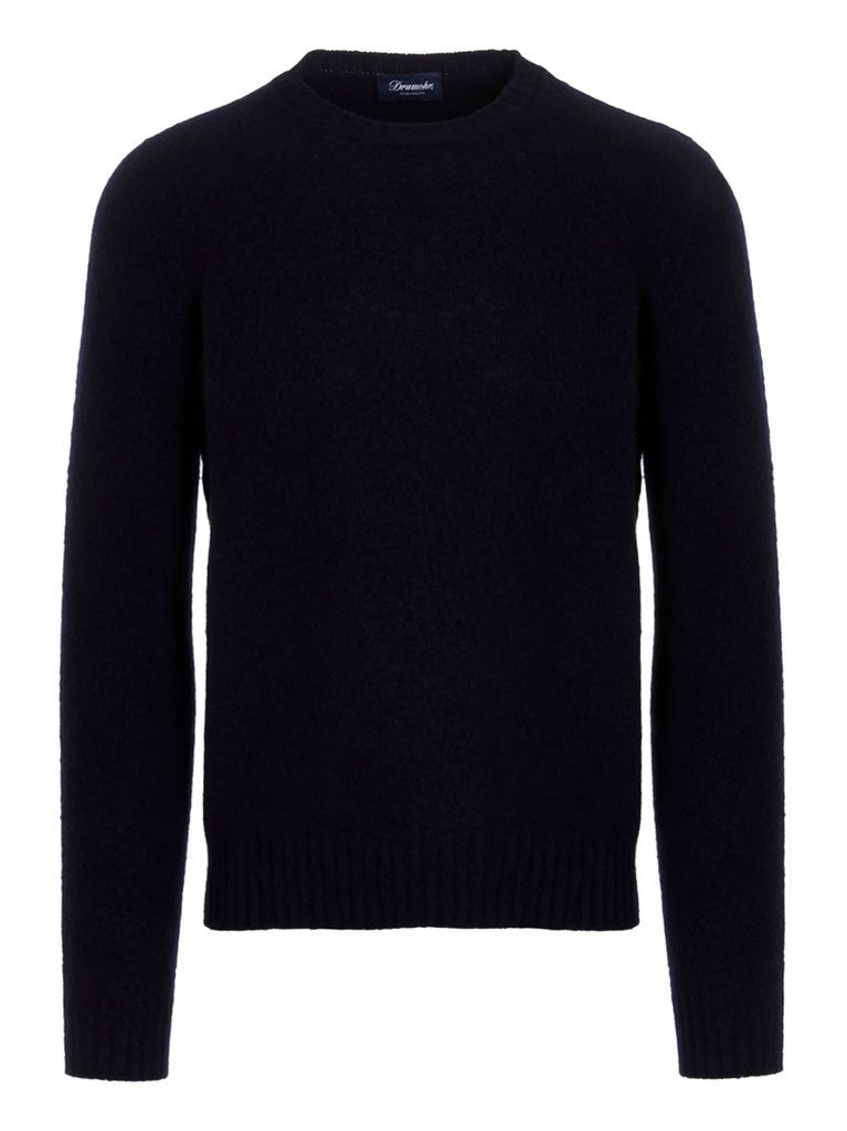 Gauzed Wool Mouliné Sweater