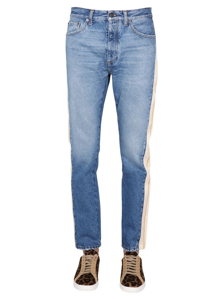 Jeans With Side Band