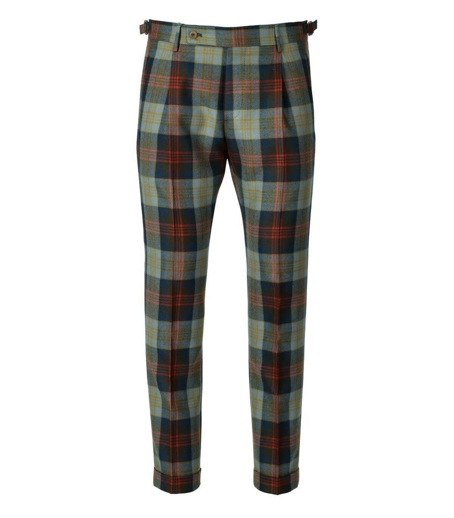 Retro Theca Tartan Trousers