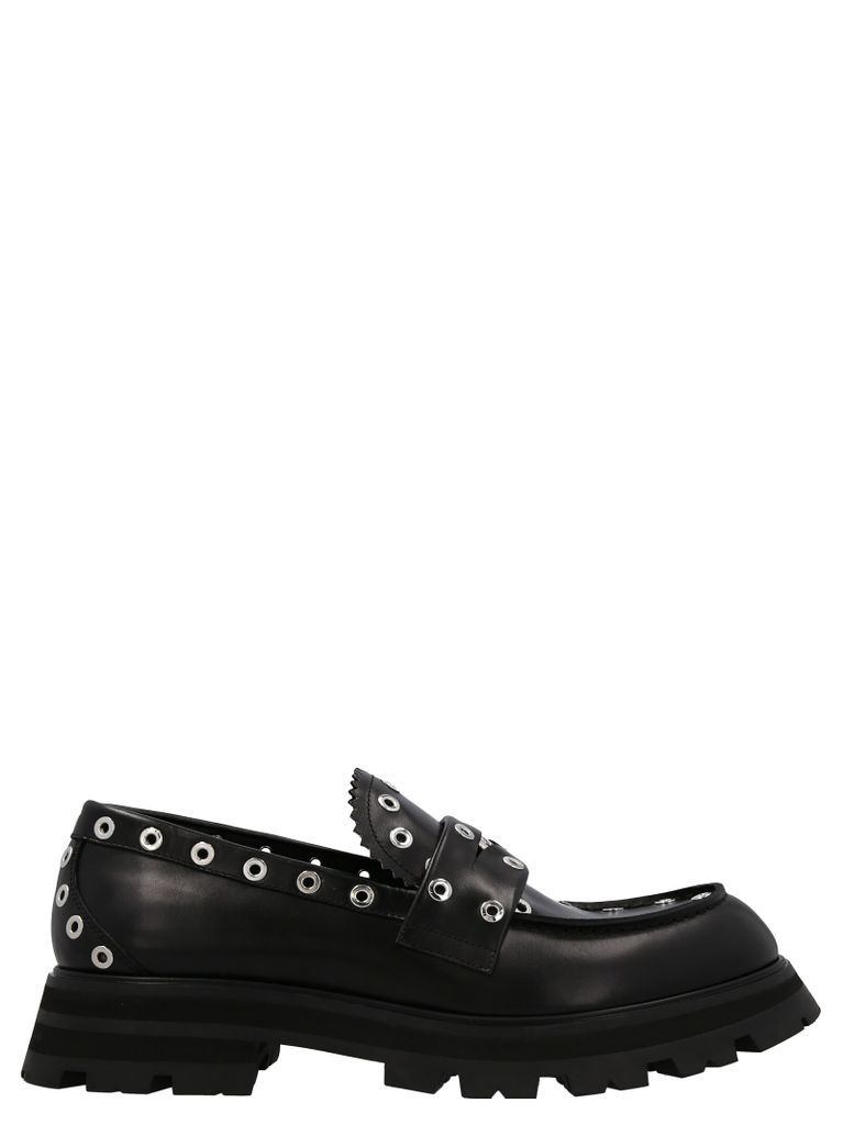 Chunky Stud Loafers