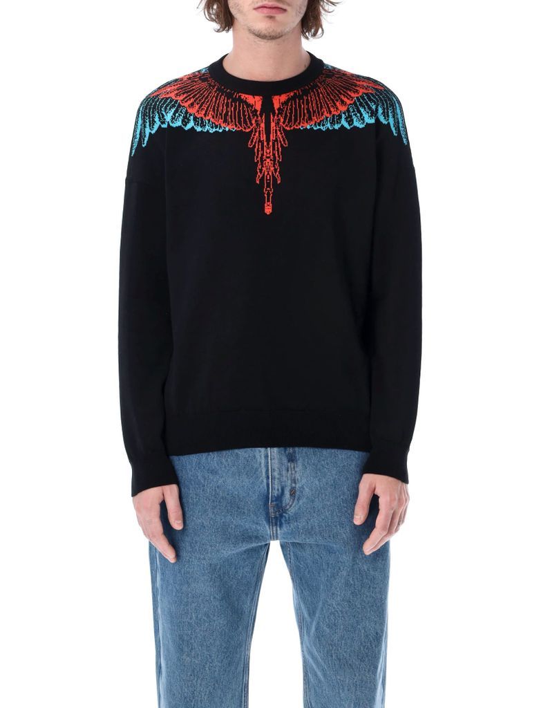 Icon Wings Knit Boxy Sweater