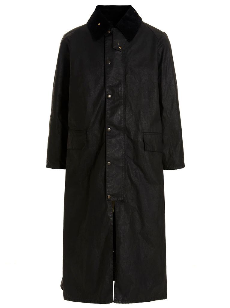 Waxed Cotton Trench Coat