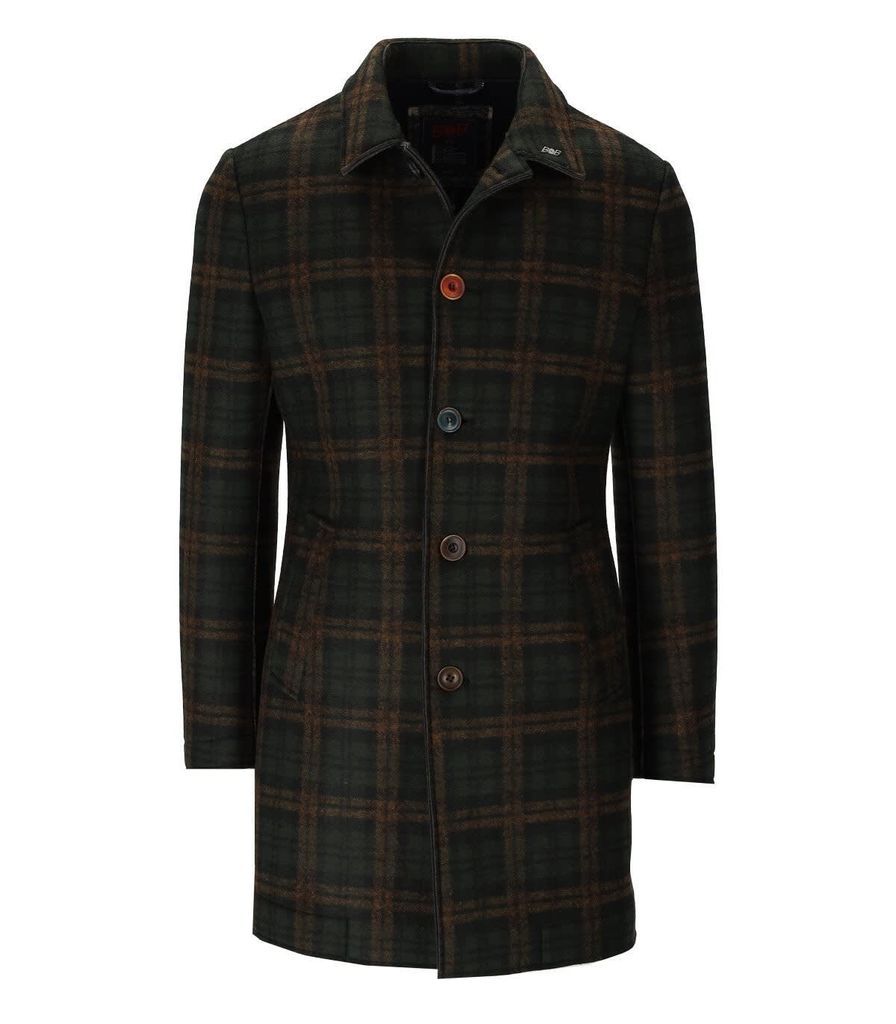 Colin Green Checkered Coat