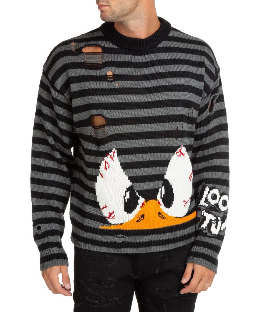 Looney Tunes Duffy Duck Wool Sweater