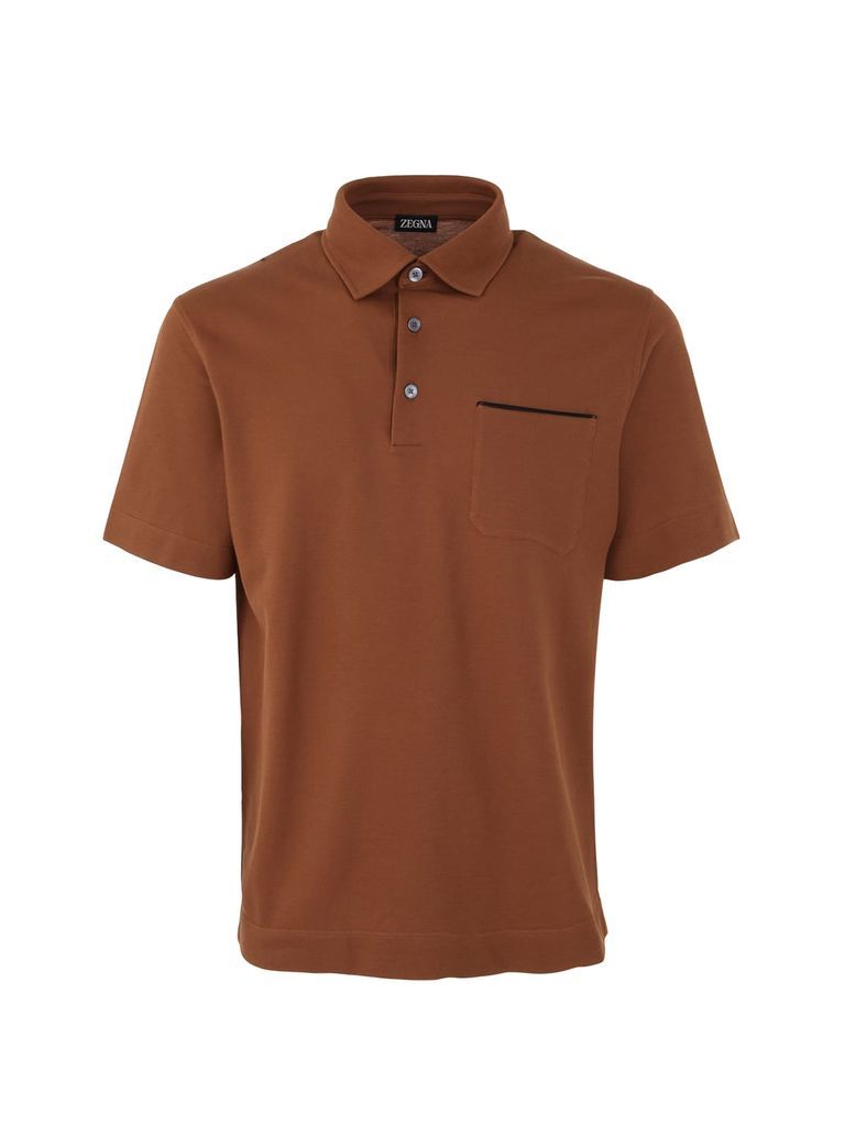 Pure Cotton Short Sleeves Polo