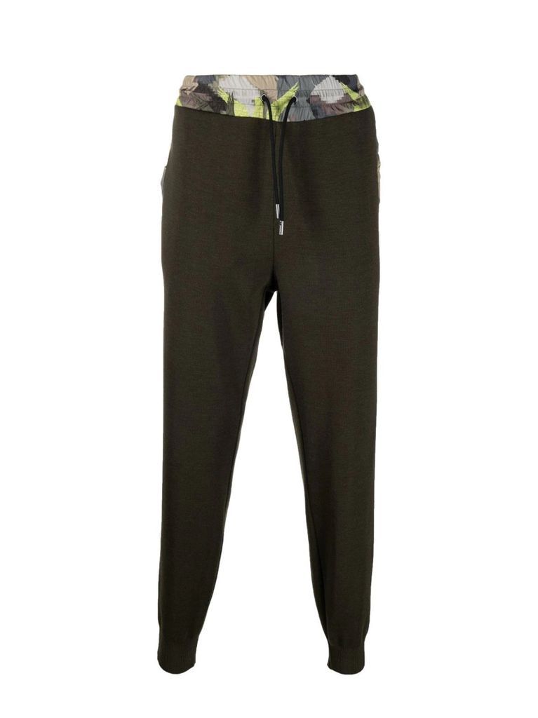 Wool Trousers With Elastic Waist