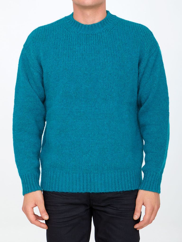 Green Alpaca Sweater
