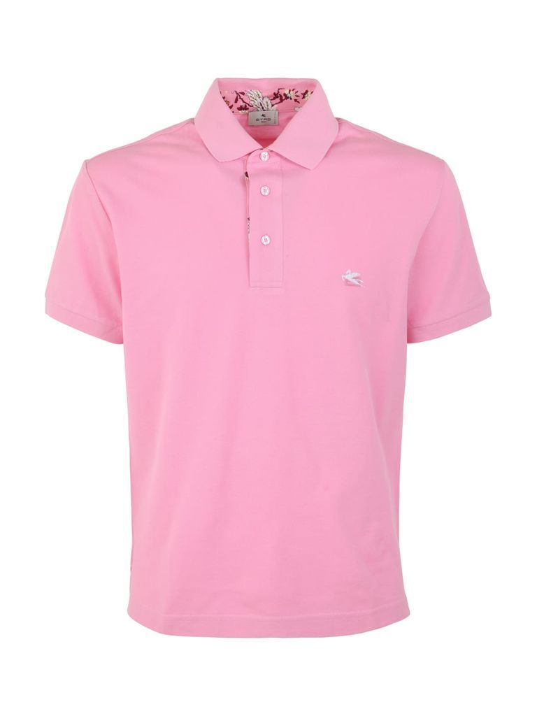 Roma Short Sleeves Polo With Printed Details