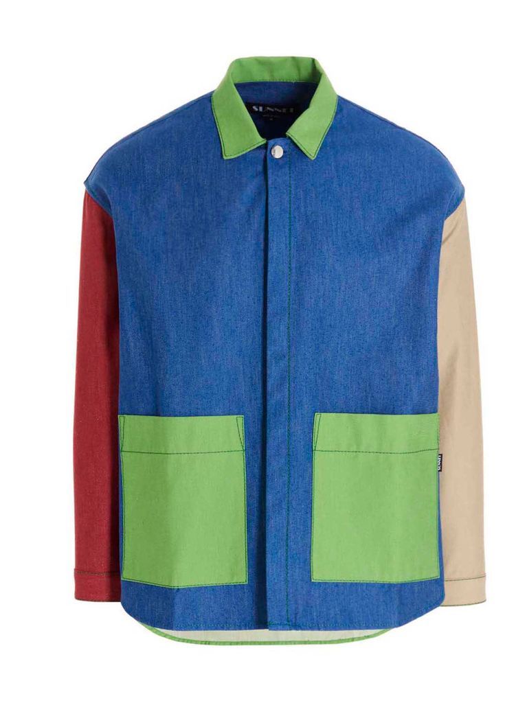 Color Block Overshirt