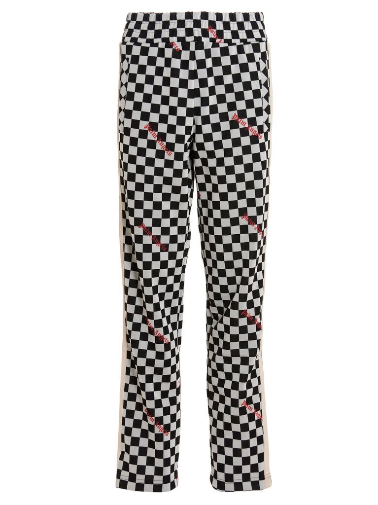 Checkerboard Track Pants