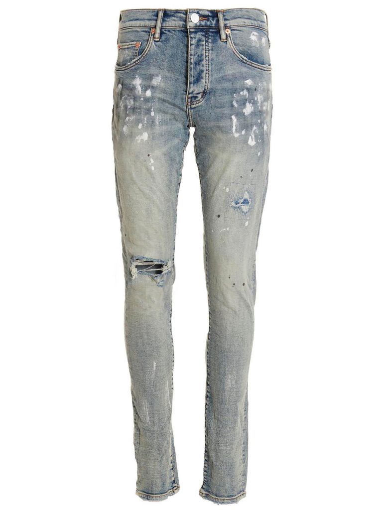 Paint Detail Jeans