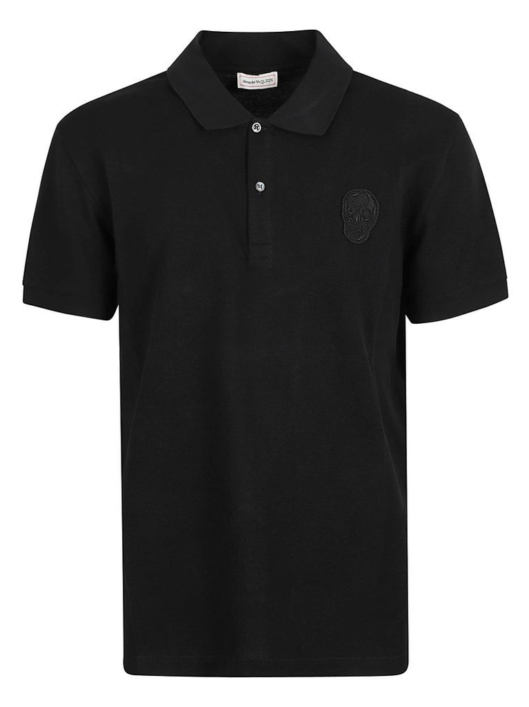 Skull Patch Polo Shirt