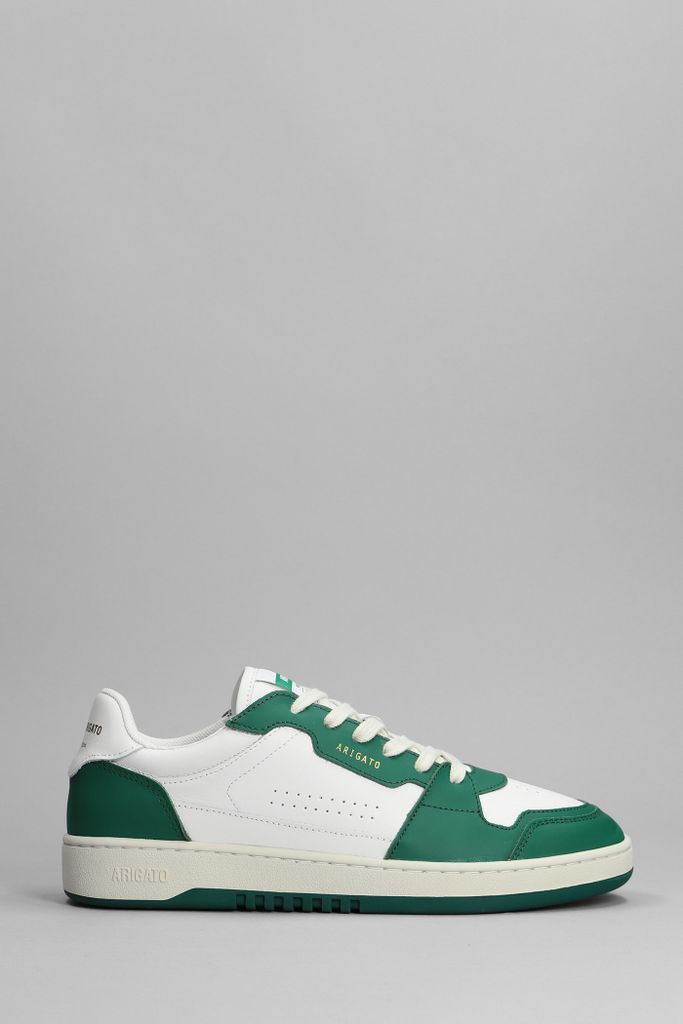 Dice Lo Sneakers In White Leather