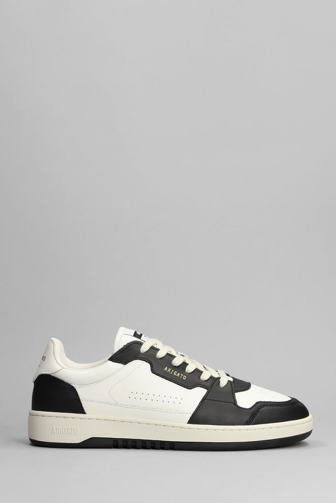 Dice Lo Sneakers In White Leather