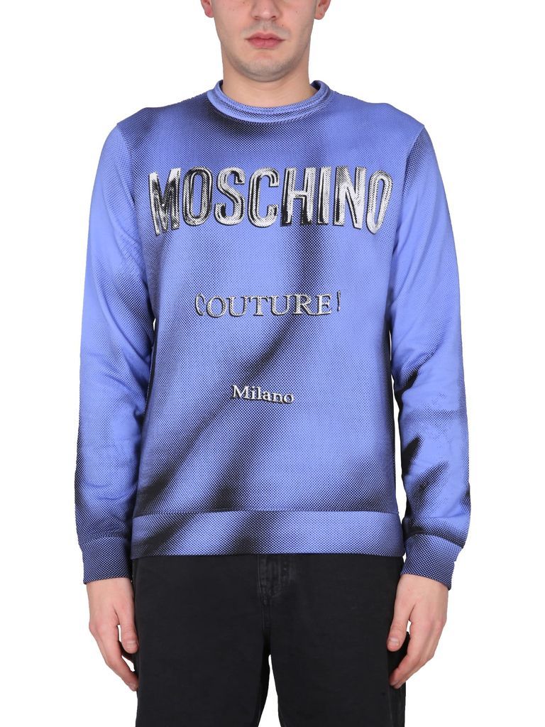 Sweatshirt With Logo Print