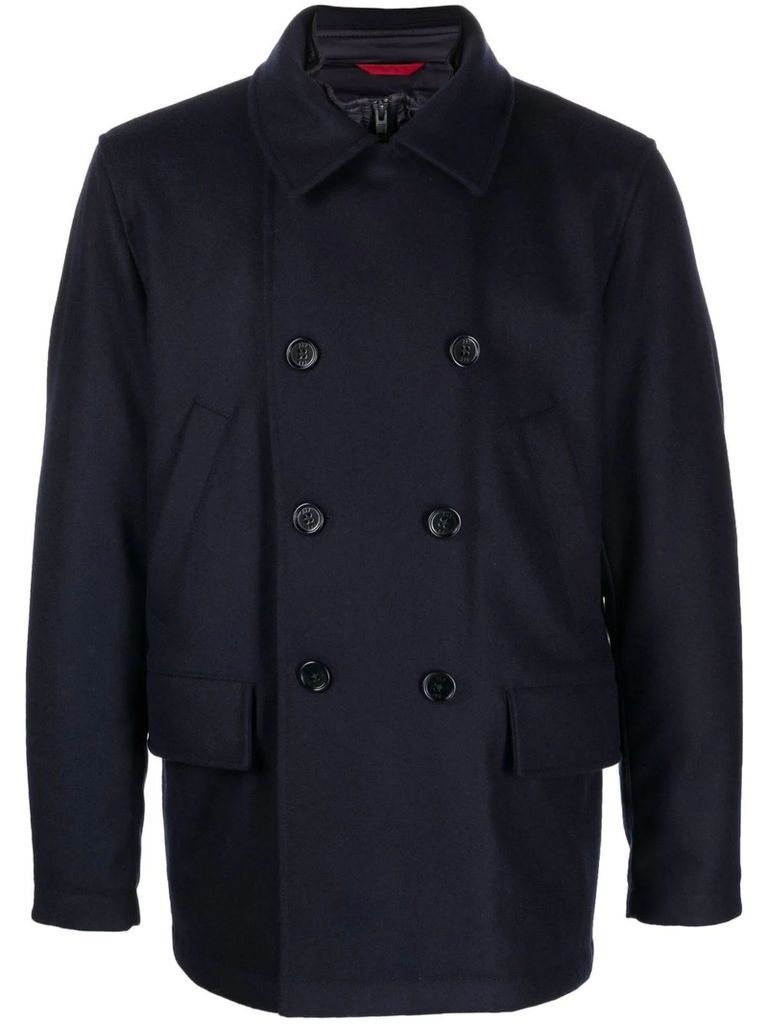 Double Front Peacoat