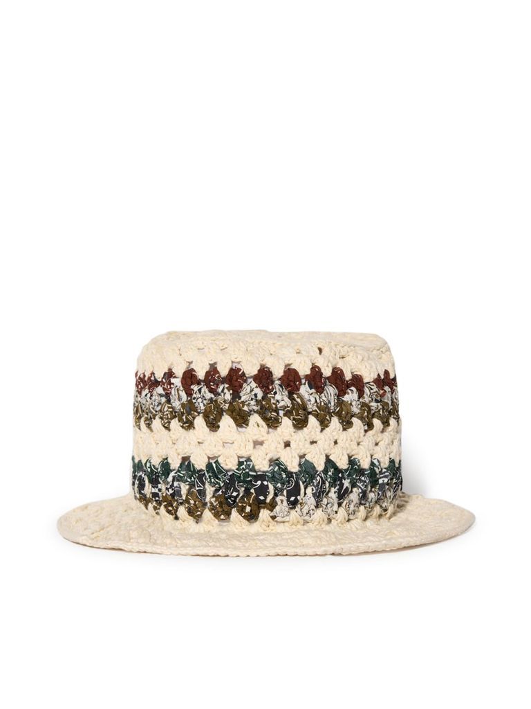 Crochet Bandana Bucket Hat