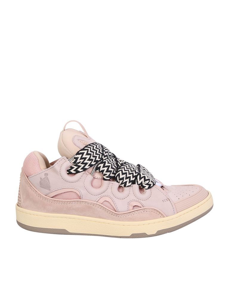 Pink Curb Sneakers