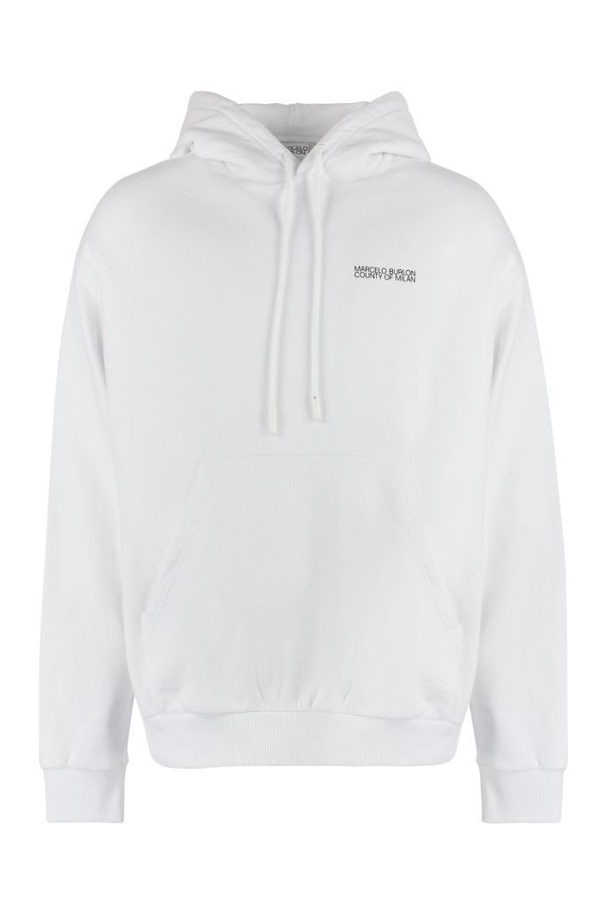 Logo Cotton Hoodie