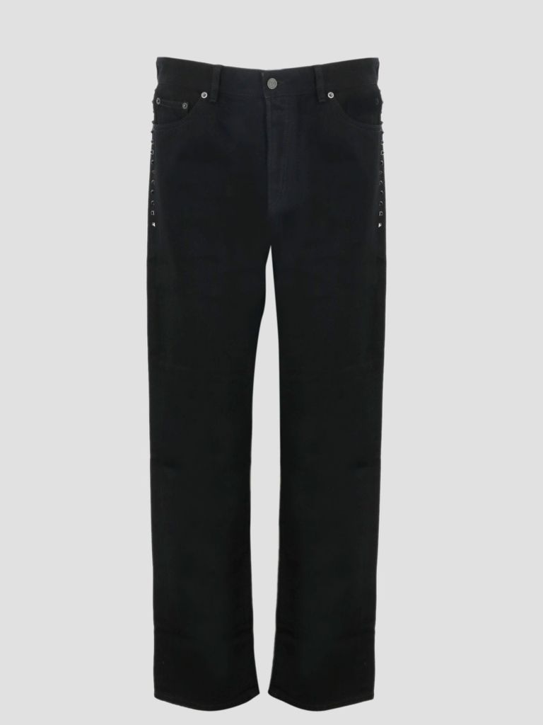 Black Untitled Studs Jeans