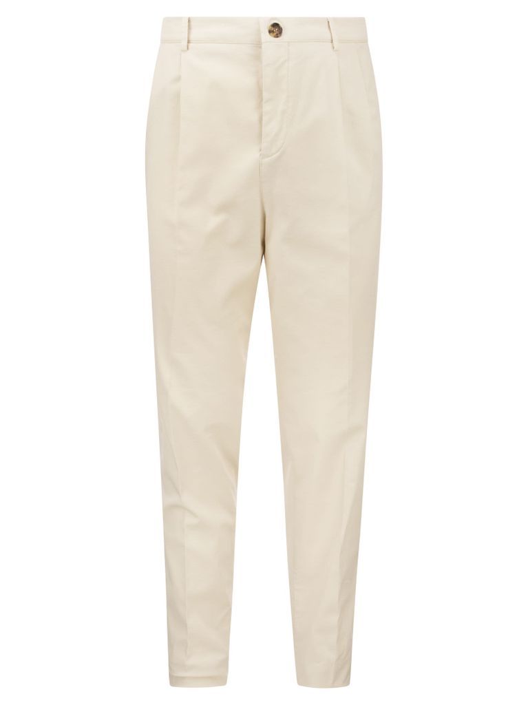 Easy Fit Cotton Trousers