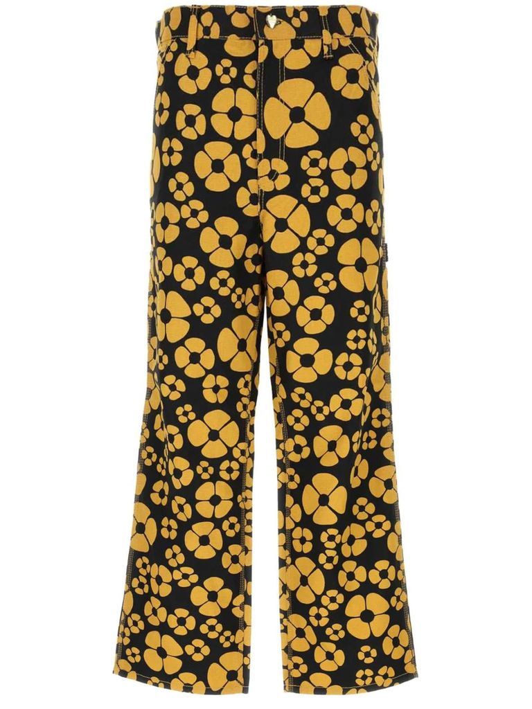 X Carhartt Floral Printed Jeans