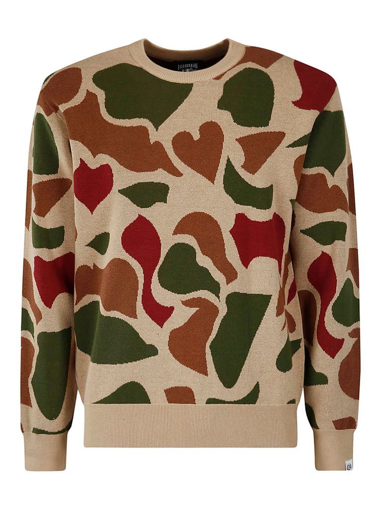 Camo Knitted Jumper