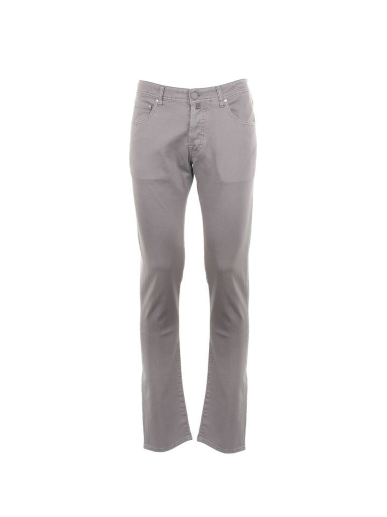 Taupe Slim Fit Trousers