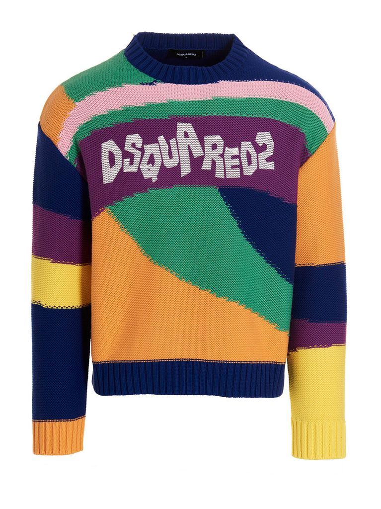 Multicolor Logo Sweater