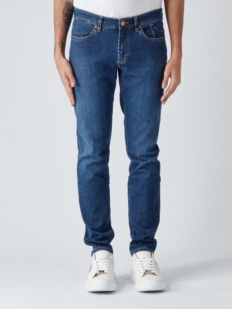 Pantalone Uomo 5 Tasche Jeans
