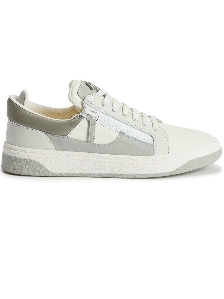 Sneaker In White Leather