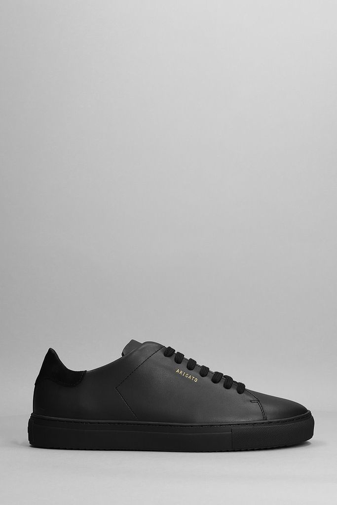 Clean 90 Sneakers In Black Leather