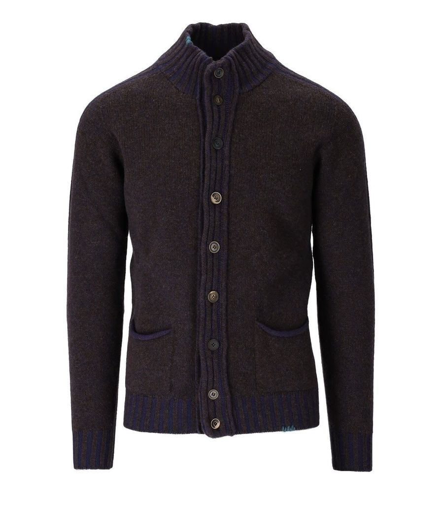 Chester Brown Blue Cardigan