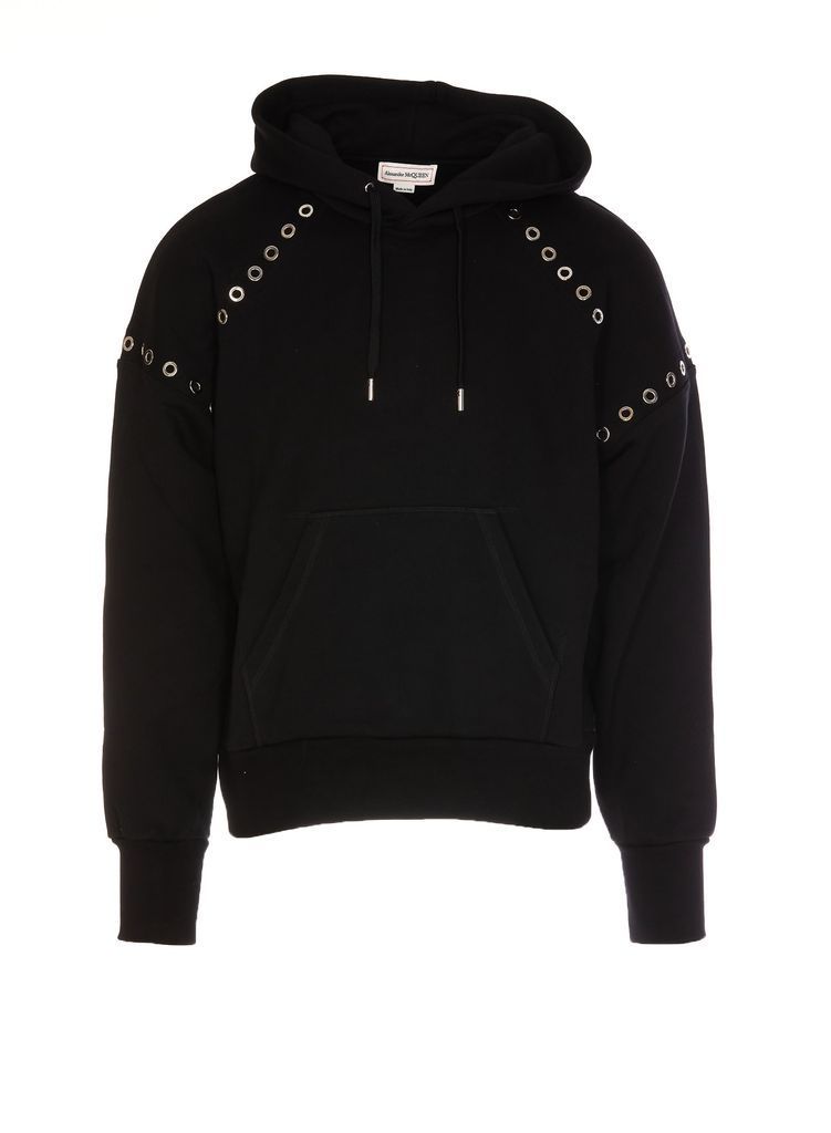 Hoodie With Eyelets