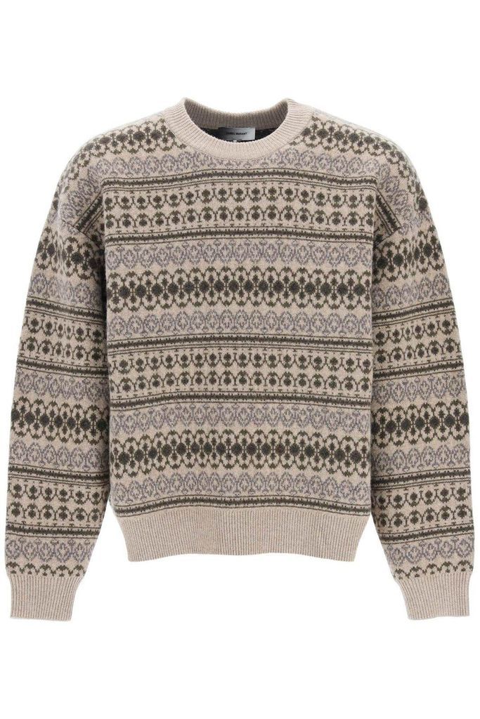 Leysterh Jacquard Pattern Sweater