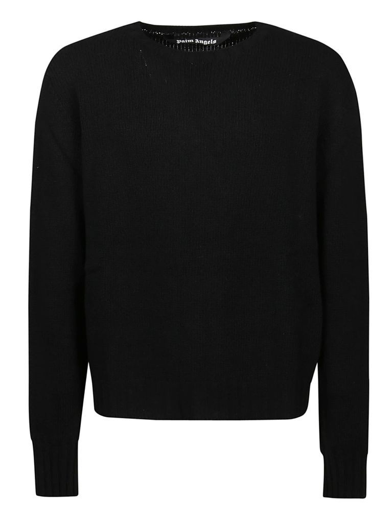 Curved Logo Sweater