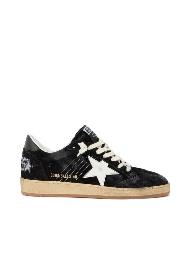 Ball Star Suede Upper With Stitching And Spur Leather Star And Heel