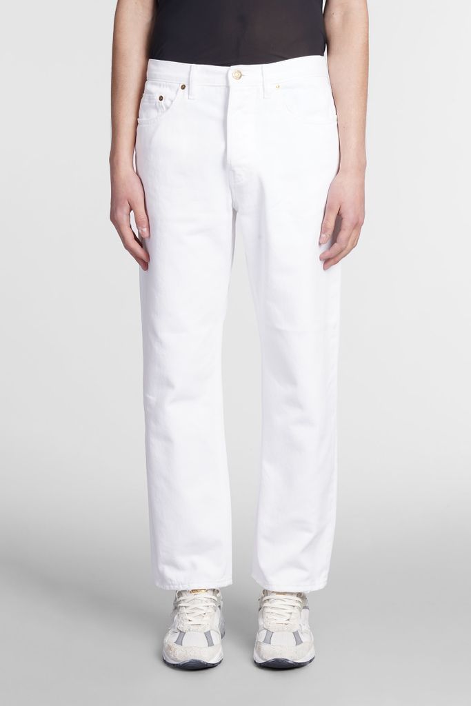 Cory Jeans In White Denim