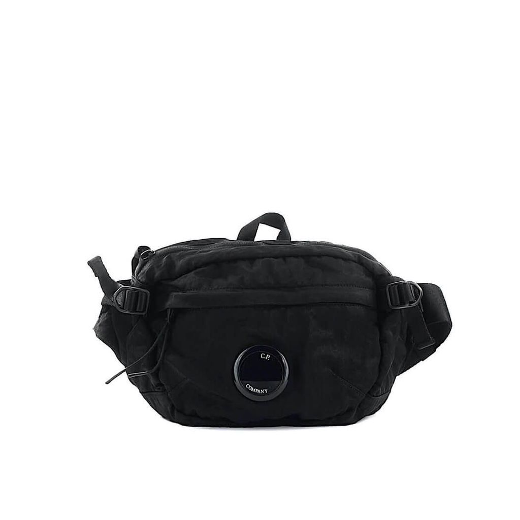 Nylon B Black Crossbody Bag